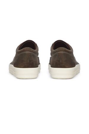 Runway Vintage Sneaks In Brown and milk suede RICK OWENS | RR02E1897LCSILV10611